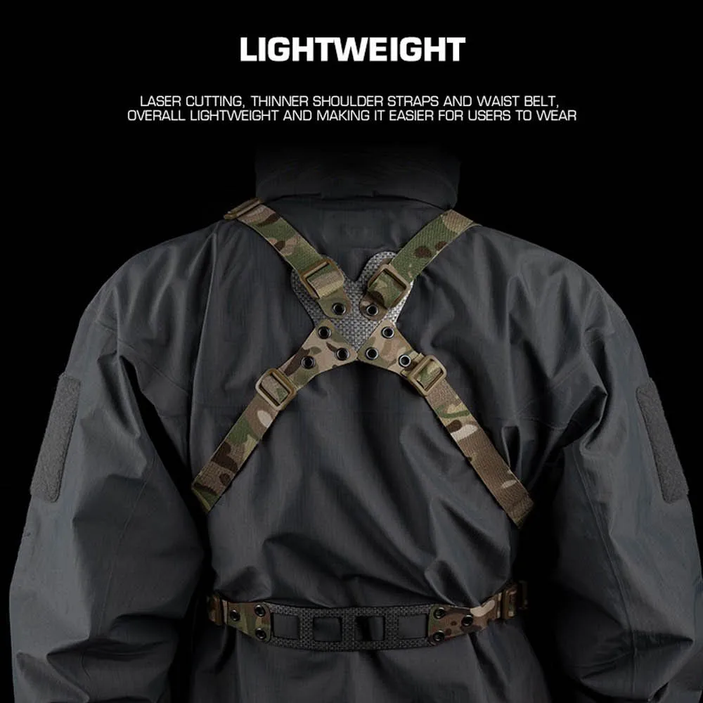 모듈식 전술 체스트 리그 V2 MOLLE 사냥 전투 훈련 에어소프트 탄창 파우치 마운트 DIY 체스트 리그 베스트 퀵 릴리즈 기어