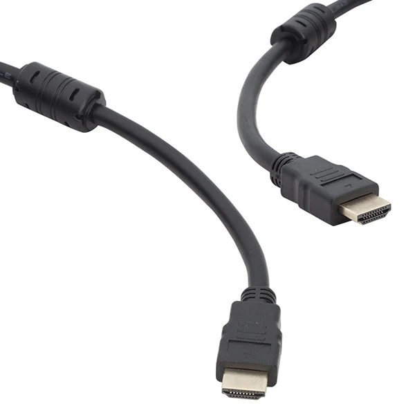 POWERMASTER PLASTIC FLAT BLACK 20 METER HDMI CABLE POŞETLİ | Электроника