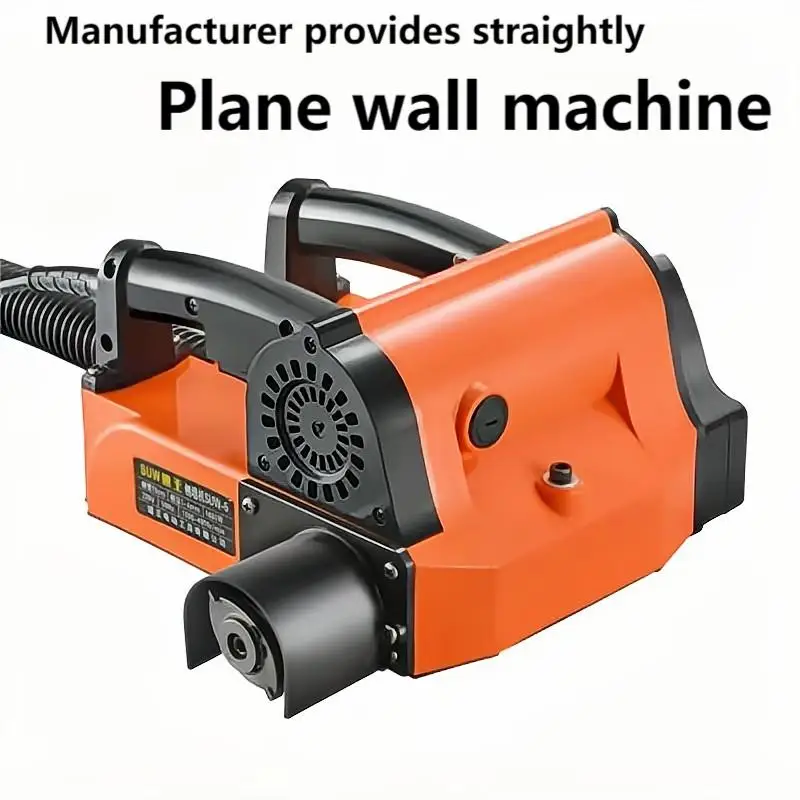 220V High-Power Multifunctional Electric Tool Wall Planer, Wall Scraper, Old Wall Renovation, Gray Rough Planer Toolbox  039 silk blue pvc waterproof renovation thicken wallpapers diy self adhesive solid color wall stickers living room hotel wall decals