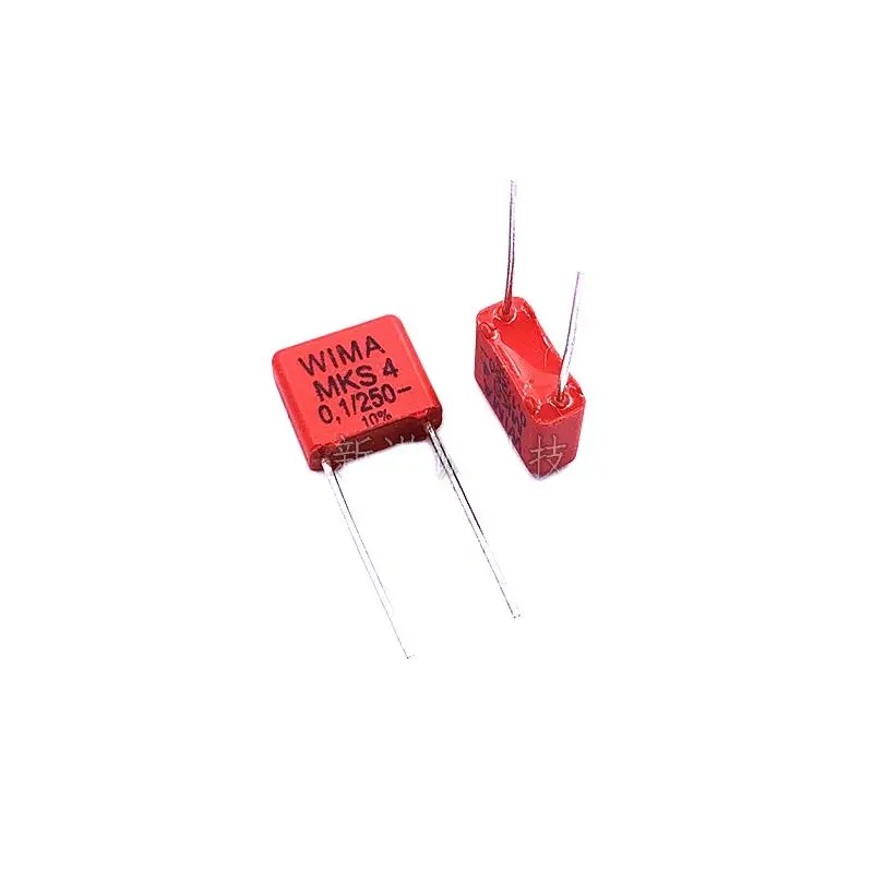 

10PCS/German Weimar WIMA 250V 104 0.1UF 250V 100nF MKS4 Pin Distance 7.5 Audio Capacitor