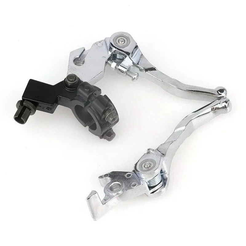 Folding Alloy Brake Clutch Lever Set, 22mm - Universal Fit
