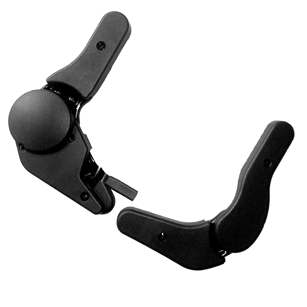 

1 Set Seat Back Angle Adjuster Swivel Chair Accessories 180 Dgeree Adjustable for Chair (Black)