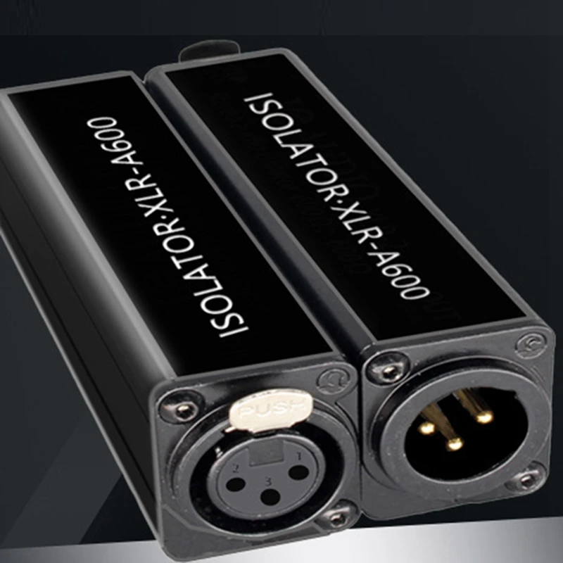 Professional Mono Common Ground Audio Isolator Acoustic Noise Filtering To Eliminate Current Sound Permalloy Isolation 3