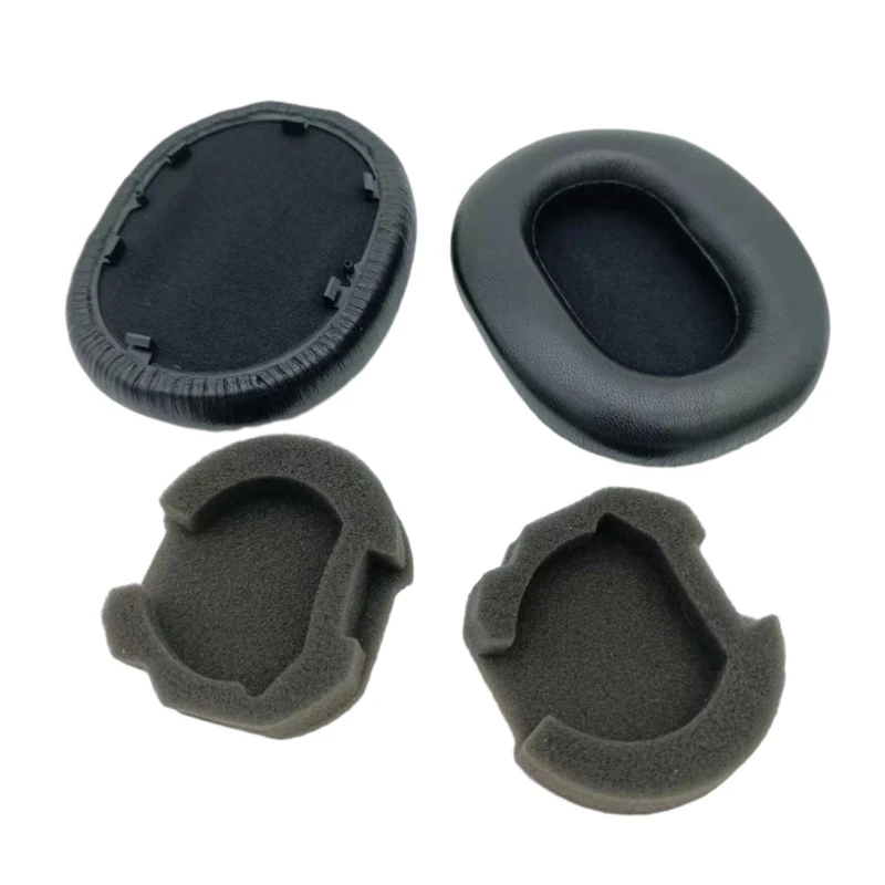 

Memory Foam Ear Pads Protein Ear Cushions for WH-1000XM5 Headset Earcups Perfect Fit and Noise Isolation Earmuff
