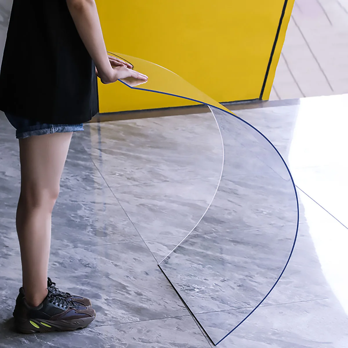 Transparent PVC Board Hard Plastic Sheet Thin Plate Thickness 0.4mm-4mm
