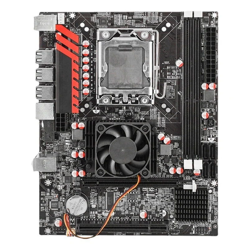

Материнская плата X58 для настольного компьютера LGA1366 2XDDR3 слот памяти PCI-E 16X USB SATA для процессора E5640/X5570/X5650/I7-960
