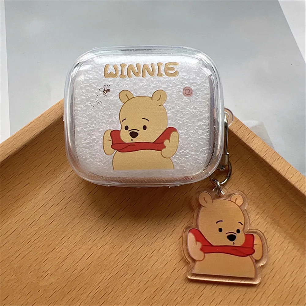 Cute Cartoon Earphone Protective Case with Keychain
