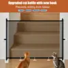 Gate for Cats Doorway Gates for Pets Safety Folding Mesh Animals Fence Childproofing for Kitten Bunny Toddler Kitchen Living 5