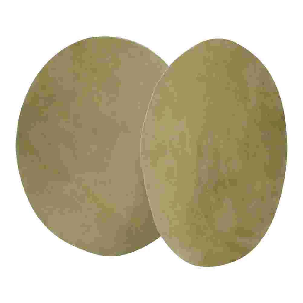 Roller Drum Skin Bass Accessories Leathers Covers Natural Pure Goat Bongo Heads Djembe Percussion conga 2 Pcs musical percussion instruments drum replacement parts