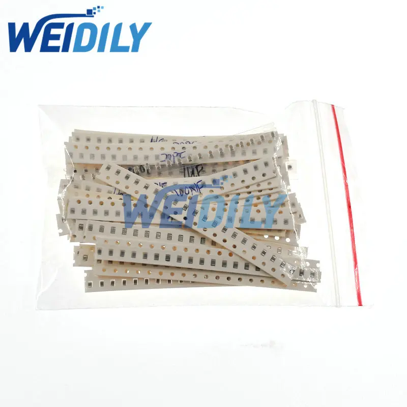 720PCS 0805 SMD Ceramic Capacitor Assorted kit 1pF~10uF ceramic capacitor smd capacitor