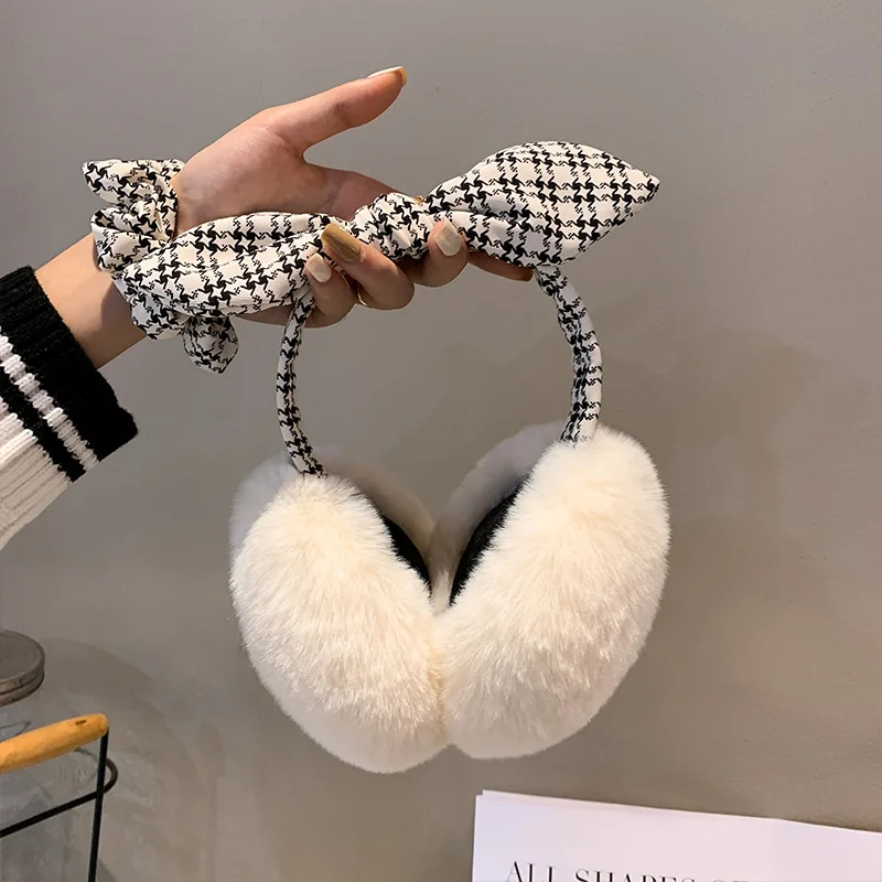 

Cute Ear covers Ear bags for women in winter Earmuffs ear warmers Ear protection antifreeze student ear warmers