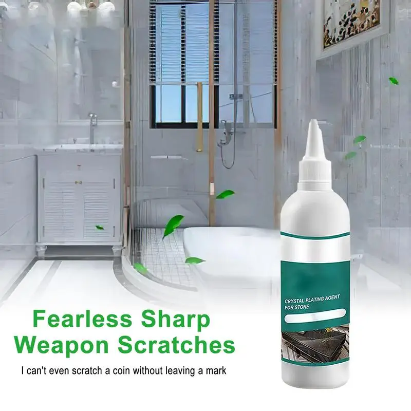 

Quartz Cleaner Countertop Scratch Repair Polishing Supplies Liquid Waterproof Oil Proof Crystal Plating Agent For Tiles Slate