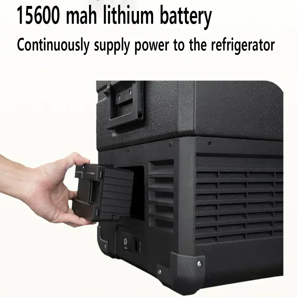 Alpicool Home Car Built-in Plug-in Lithium Battery Internal Power Bank Portable Outdoor mini Refrigerator, mini refrigerator,camping refrigerator,car refrigerator accessories