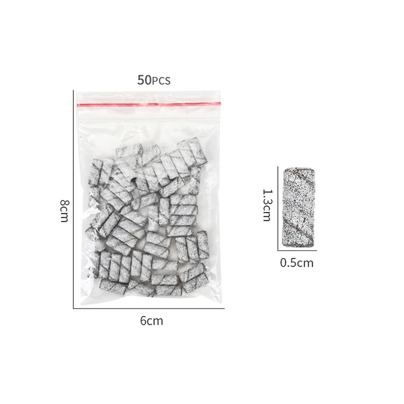 Mini Zebra Nail Sanding Bands for 3.1mm Mandrel 80/120/180/240 Grit Electric Manicure Drill Bits Polish Removal Pedicure Tools