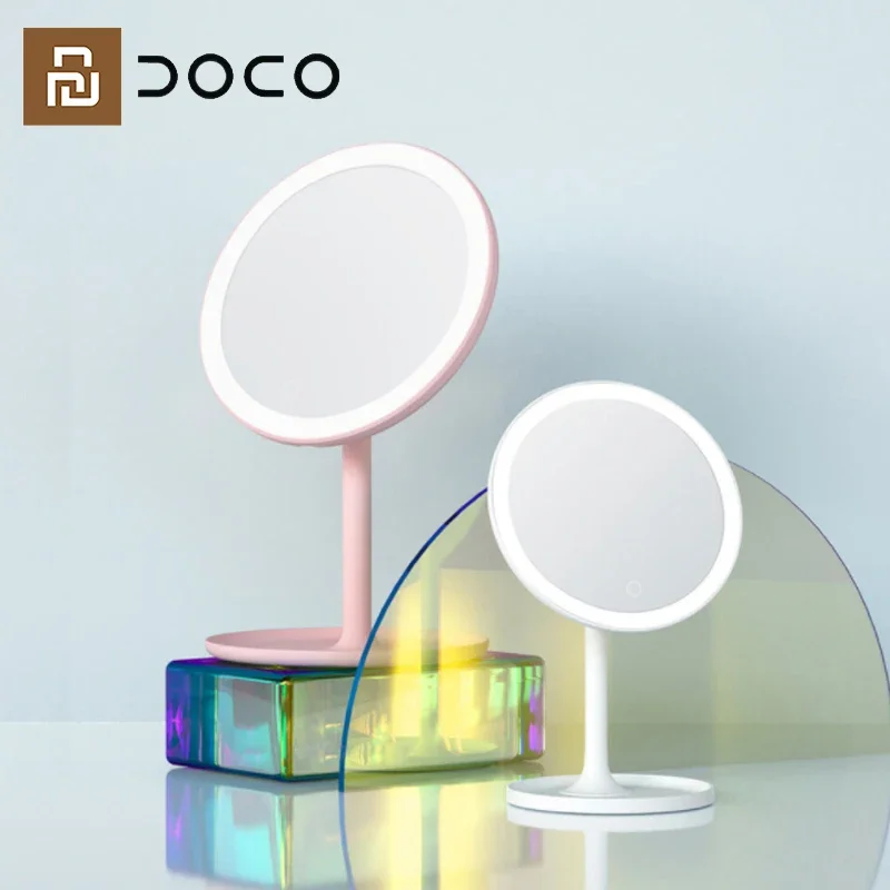 Youpin DOCO ̷ LED  360, USB  ġ ũ,   , ũ , Miroir ̽ ſ