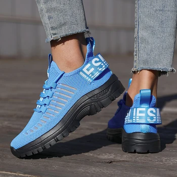 أحذية رياضية كاجوال للرجال خفيفة الوزن من الدانتيل الشبكي أحذية ركض قابلة للتنفس ممتصة للصدمات توسيد مضادة للانزلاق في الهواء الطلق Sports2025