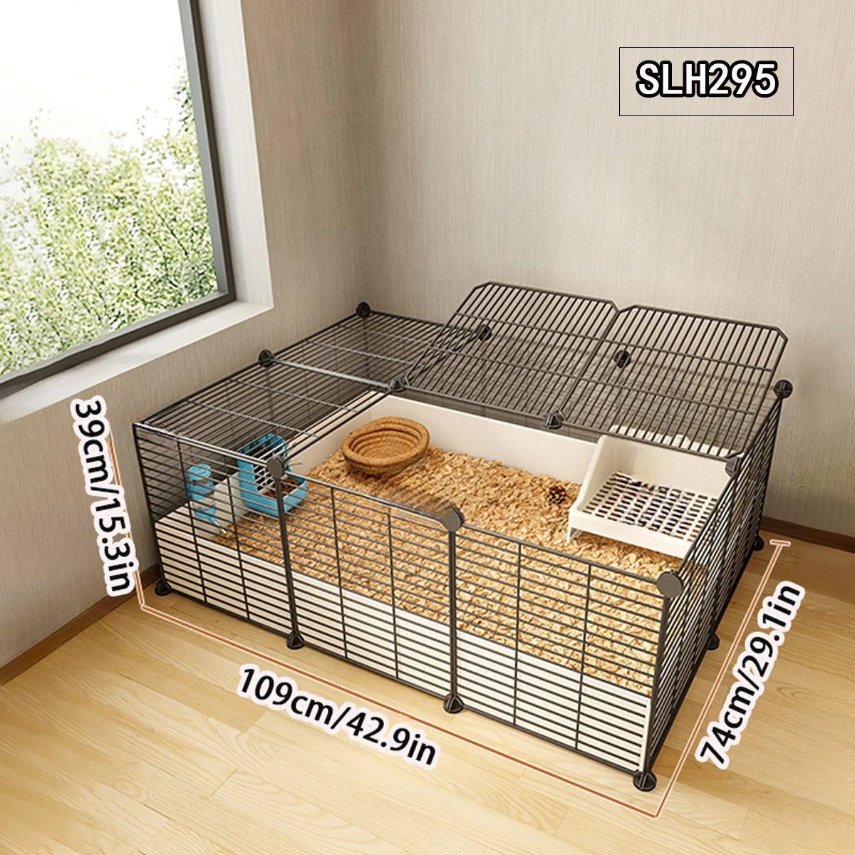 XL Indoor Rabbit & Guinea Pig Cage 3