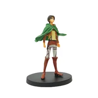 ⁦مجسم أنمي هجوم العمالقة ليفاي أكرمان 15 سم | Attack on Titan Levi Ackerman Action Figure 15cm⁩ - الصورة ⁦3⁩