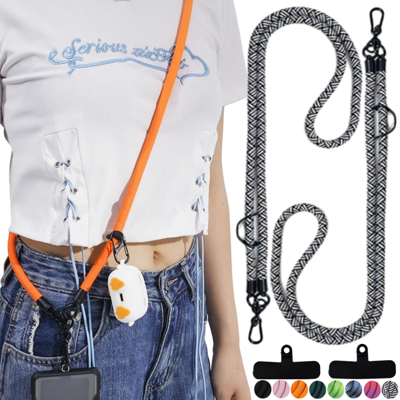 Universal Cross-body Lanyard Anti-lost Phone Case Adjustable Detachable ...