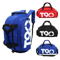 T90 Gym Backpack Women Fitness Travel Boston Trip Luggage Handbag Sports Shoe Shoulder Duffle Weekend Big Cross Tote Bag for Man 1
