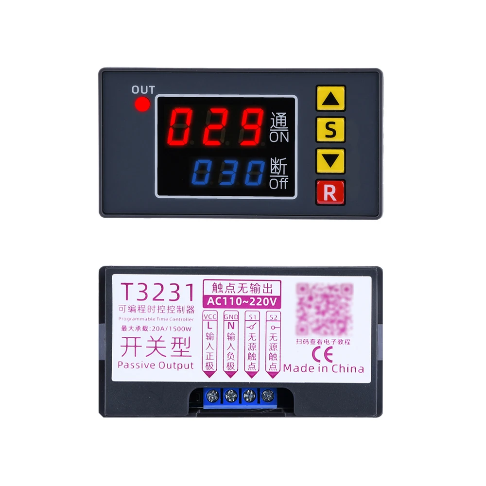 Digital Timer Relaismodul DC 24V - Zeitschalter Mit LCD Anzeige