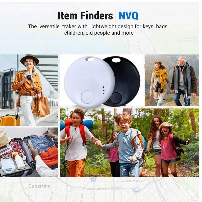 For Apple Find My Mini Bluetooth GPS Tracker Pet Dog Kid Bag Wallet Car Locator Smart Tag Anti Lose Reminder Device Key Finder