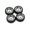 Wltoys K989 K969 284131 284010 1/28 RC Remote control car accessories Metal hub drift tires 4