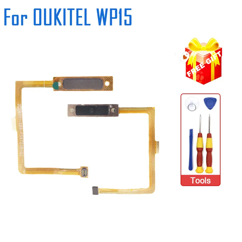 

Oukitel WP15 Fingerprint Original Cellphone Fingerprint Button Components Sensor Flex Cable Repair Accessories For Oukitel WP15