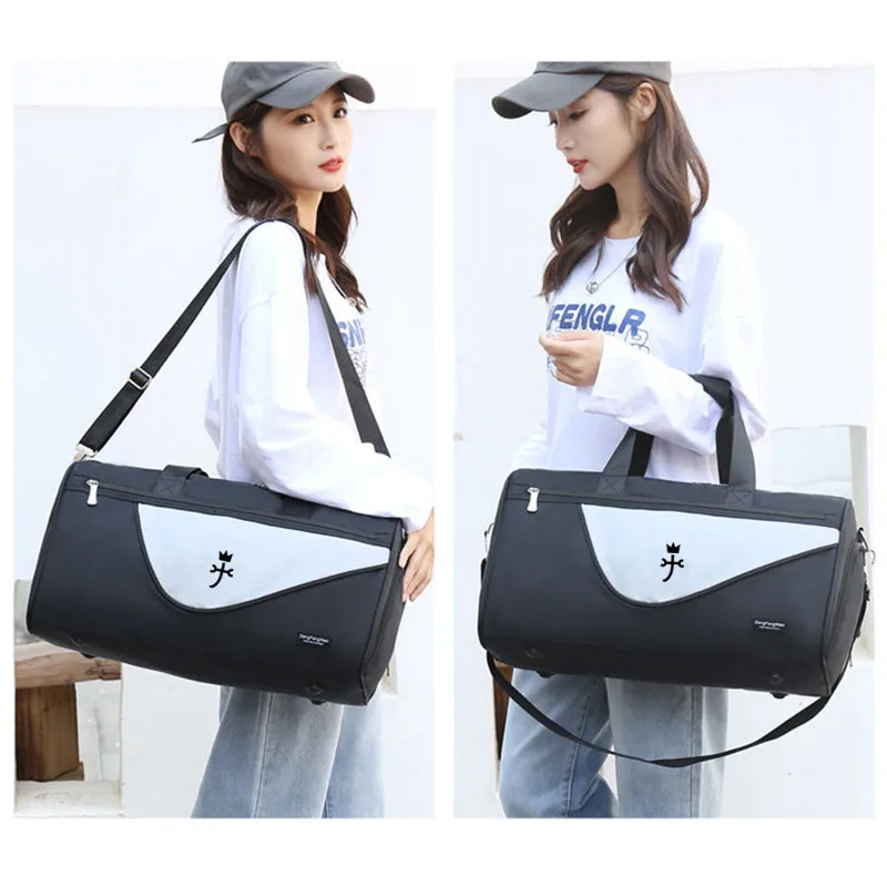 

Women Golf Bag Handheld Travel Bag, Men's Dry Wet Separation Fitness Bag Large Capacity and Lightweight Business Travel Golf Bag