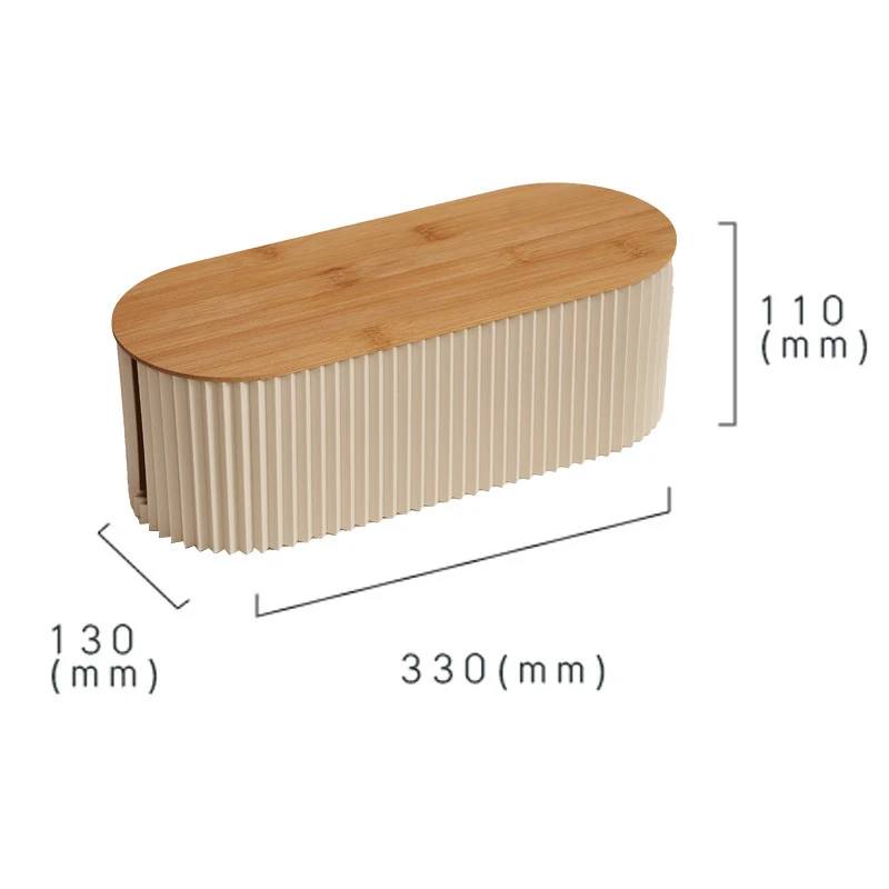 케이블 관리 상자 대나무 커버 와이어 정션 보드 보관 상자 와이어 숨기기 전원 스트립 책상 컴퓨터 케이블 정리 상자