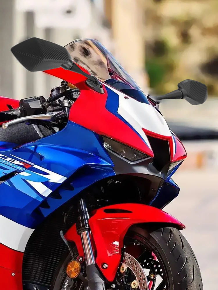 반사경 사이드 미러, 혼다 CBR600RR 2003 -2011 CBR900 1998-2003 CBR1000RR 2004-2007 용 오토바이 백미러, 한 쌍당 2 개
