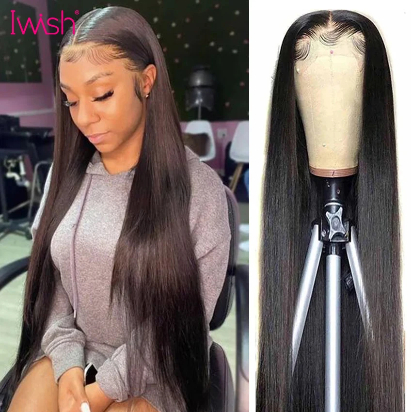 HD Lace Frontal Wig 13x6 Straight Lace Front Human Hair Wigs For Women Brazilian Remy 13x4 HD Lace Front Wig 360 Pre Plucked