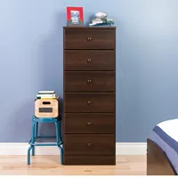 Prepac Astrid 6-Drawer Tall Chest, Rich Espresso 2