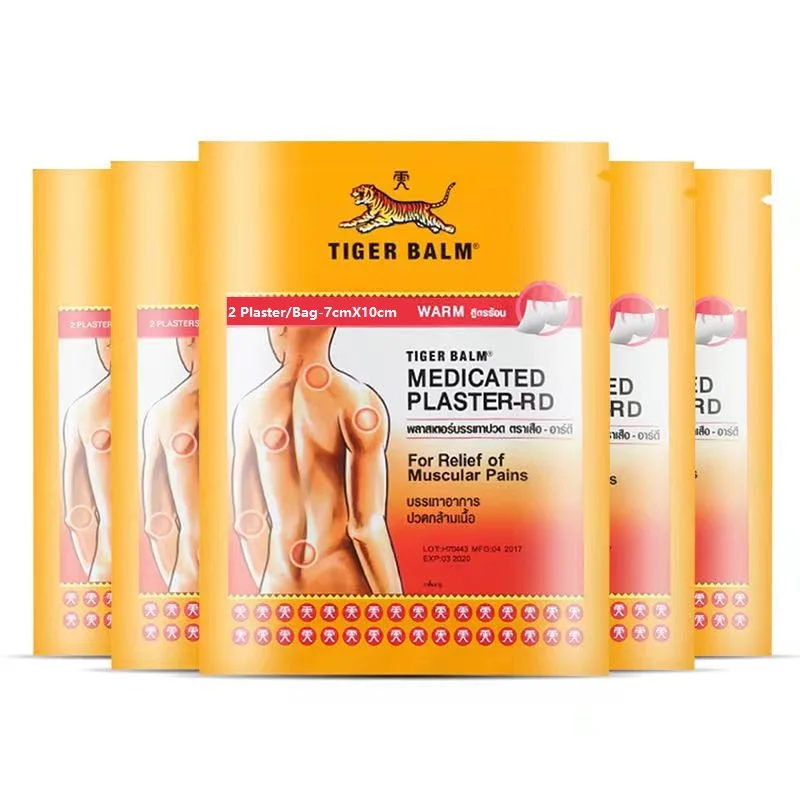 Original Thailand Tiger Balm Medical Plaster Muscle Arthritis Rheumatism Pain Relief Patch Massage Body Waist Leg pain relief patch