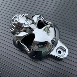 Motorcycle Aluminum Skull Horn Cover Cowbell For Harley Dyna Sportster Softail V-Rod Glide