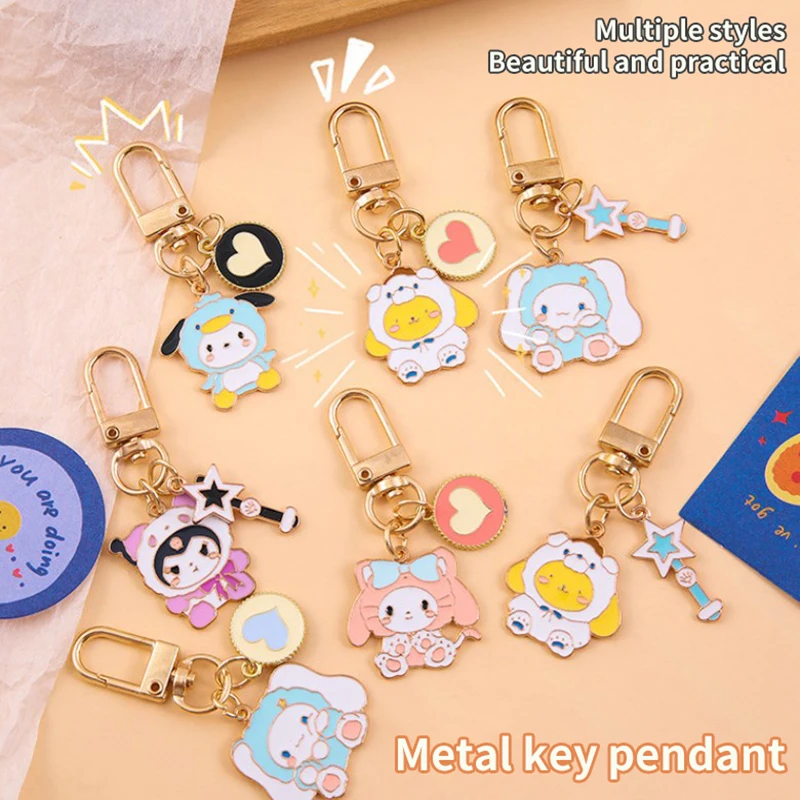 

Мультяшные милые брелоки Sanrio Kuromi Cinnamoroll My Melody Kitty Phone Charm аниме Подвеска сумка брелок кошелек аксессуары подарок