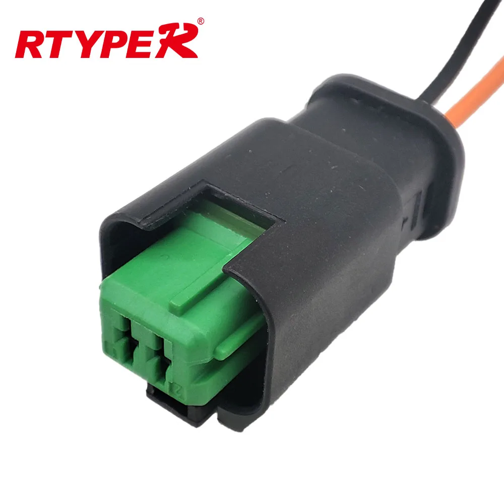 Conector Impermeable De 2 Pines Para Sensor De Temperatura O Válvula Solenoide – Compatible Con Faro 211PC022S0149 Y Otros | Enchufe Hembra