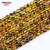 A++ Natural Baltic Sea Flower Amber 5-6mm Loose Gemstone Beads for Jewelry Making Bracelet Wholesale Beads DIY Accessories 1