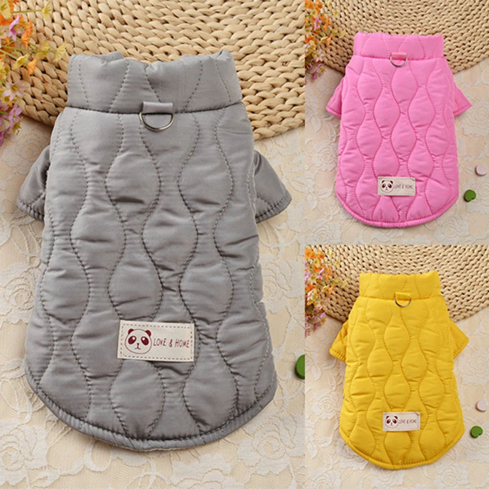 

Winter Warm Dog Coat Jacket Windproof Dog Clothes for Small Dogs Padded Clothing Chihuahua French Bulldog Clothes Pet Outfits