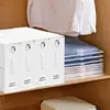 Bed Sheet Storage Foldable Linen Organization Dust-Proof Box With Window Space-Saving Bedding Folder Under Bed Solution For 3