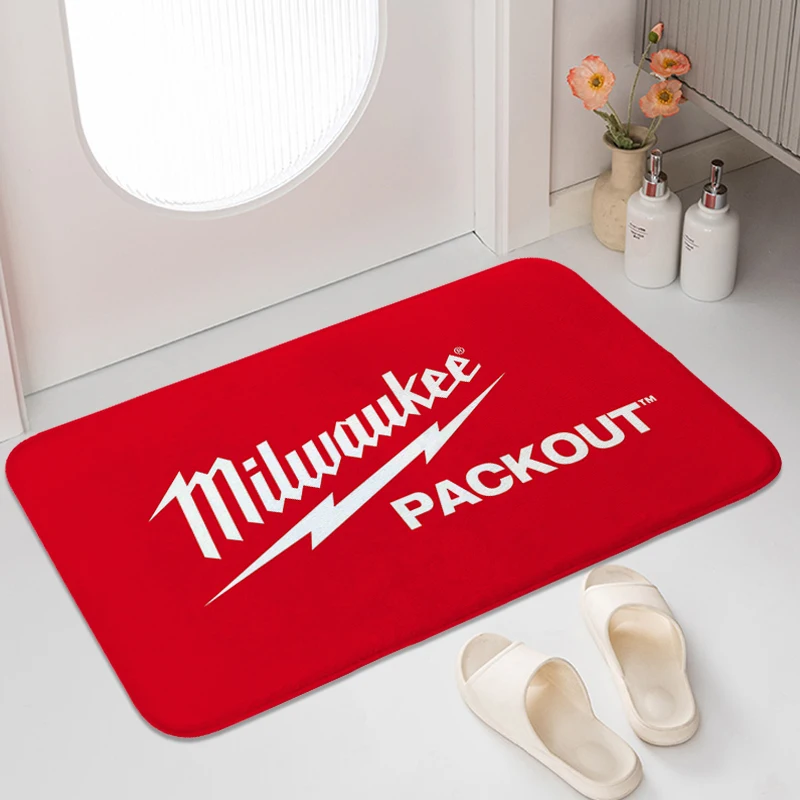 

Foot Mat M-Milwaukkees Carpet for Bedroom Non Slip Custom Kitchen Treadmill Rugs Doormat Entrance Door Modern Home Decoration