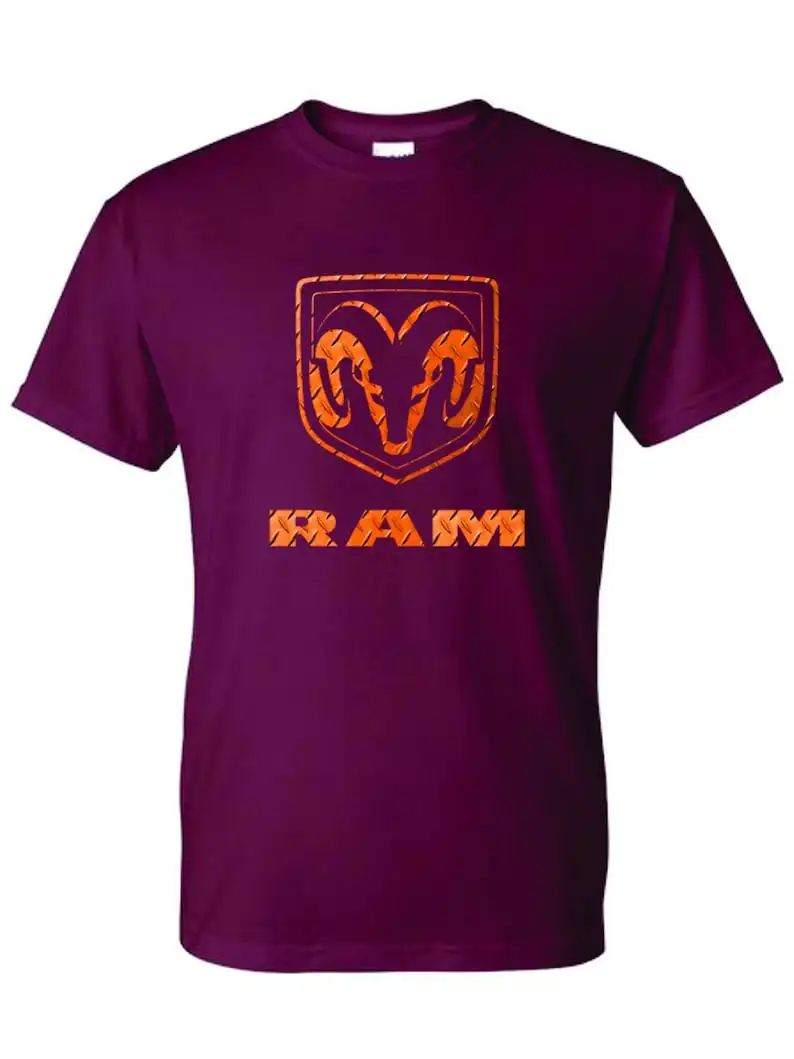 Maglietta Ram Cars Trucks Hot Rod Adulto Maniche Lunghe O Corte