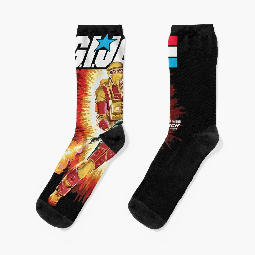 

G.I Joe Blowtorch Socks Running designer shoes Girl'S Socks Men's