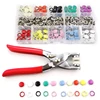 1 Set Snaps Button Plier Kit Tool With Fastener Pliers Press Tool DIY Sewing And Crafting Tools Children's Clothes Hat Sewing 2