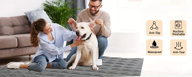 Copertura Protettiva Impermeabile Per Letto E Divano - Reversibile Per Cani E Gatti - Foto 10