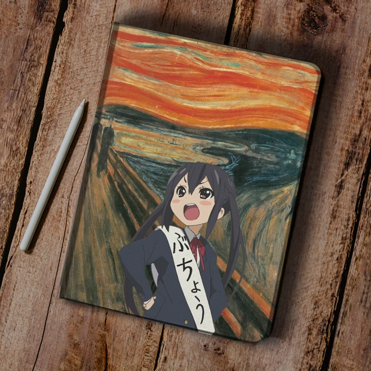 

K-ON! Чехол для iPad 10,2 7 8 Air 2 3 Mini 1 2 3 5