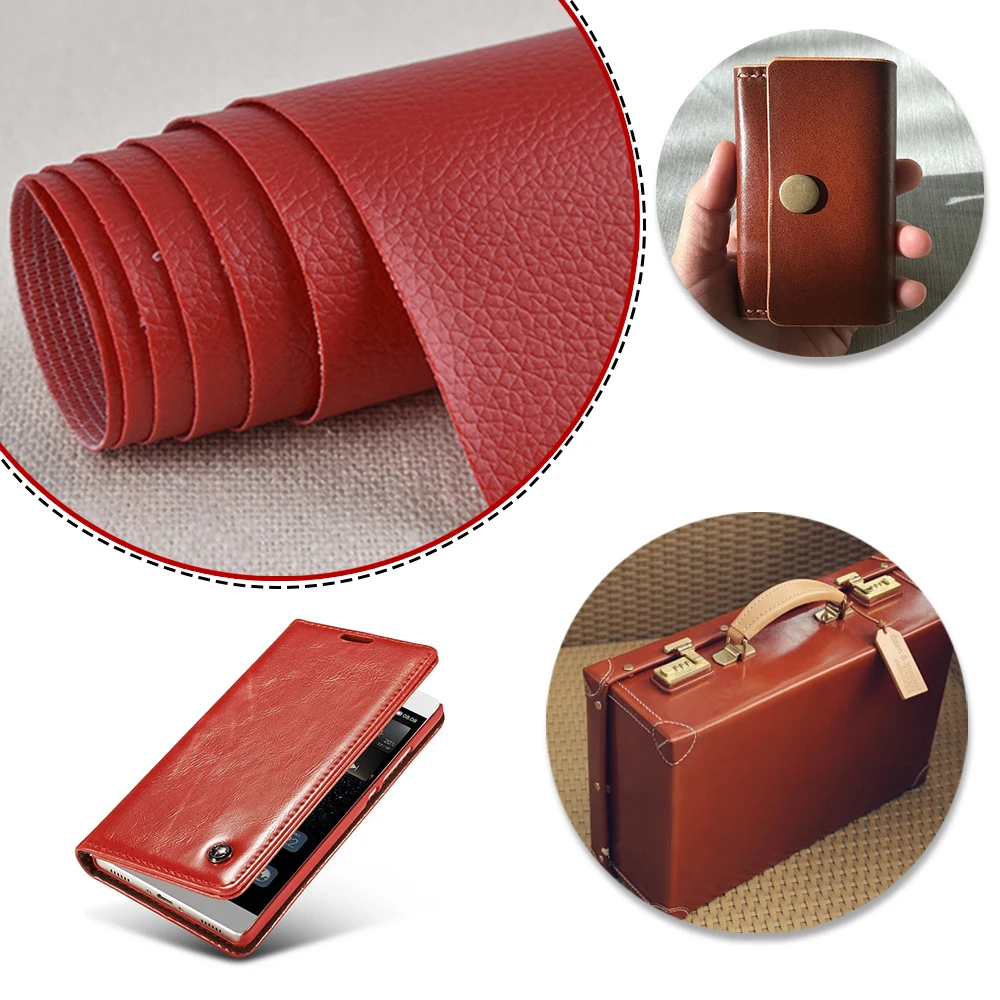 Leather Repair Tape Leather Repair Sticker Leather Patch Leather Repair Leather Repair Material Leather Repair Patch Self Adhesive Leather Sticker Self Adhesive Leather For Sofa Repair Patch Furniture Table Chair Sticker Seat Bag Shoe Bed Fix Mend PU Artificial Leather Skin