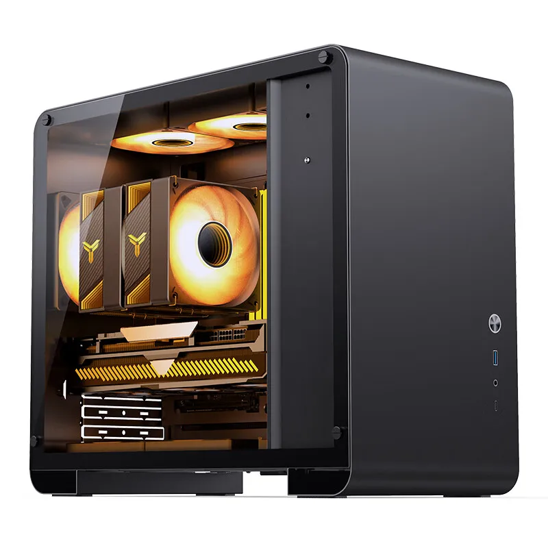 JONSBO U4 Mini White MATX Case Supports MATX Motherboard 360 Cold Ranking Transparent Glass 330-420mm Graphics Card PC Case
