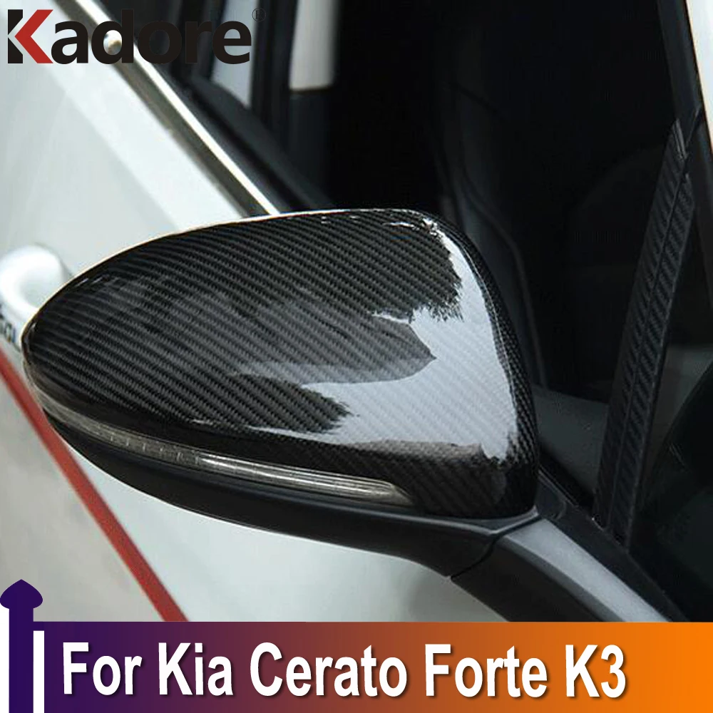 For Kia Cerato Forte K3 2019 2020 2021 Side Door Mirror Cover Rearview