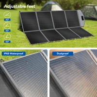 Panneau solaire CTOLITY SP400N 400W, charge USB Type C, portable, pliable, 41V, pour la pêche, le stockage d'énergie domestique, le camping-car, les voyages, le camping 6